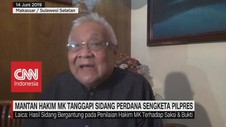 VIDEO: Mantan Hakim MK: Hormati Putusan Majelis Hakim