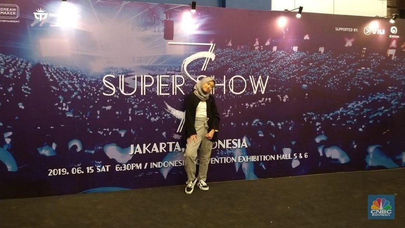 Boyband Kpop Super Junior akan menggelar konser di ICE, BSD, Tangerang Selatan, Banten, Sabtu (15/6/2019).