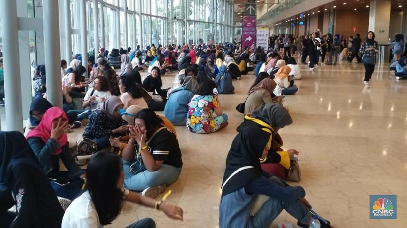 Boyband Kpop Super Junior akan menggelar konser di ICE, BSD, Tangerang Selatan, Banten, Sabtu (15/6/2019).