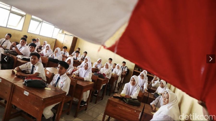 Foto/SMP di Jakarta Utara/Dok. Detik.com
