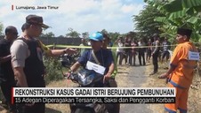 VIDEO: Rekonstruksi Kasus Suami Gadaikan Istri