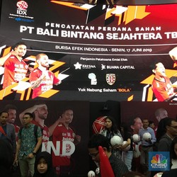 'Terbang' Nyaris 126%, Masihkah Saham Bali United Kuat Naik?