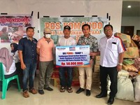 BRI Salurkan Bantuan kepada Korban Banjir Sultra & Kaltim