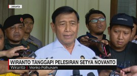 VIDEO: Wiranto Tanggapi Plesiran Setya Novanto