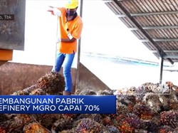 Pembangunan Pabrik Refinery MGRO Capai 70%