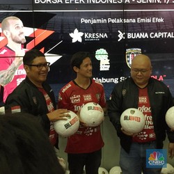 Saham Bali United Stagnan, Cermin Kusutnya Sepakbola Nasional