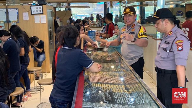Polisi Minta Toko Emas Pasang Terali demi Perlambat Perampok