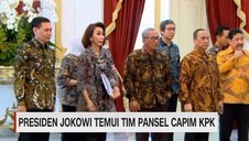 VIDEO: Tim Pansel Capim KPK Temui Presiden Jokowi