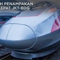 Ini Lho Penampakan Kereta Cepat Jakarta-Bandung