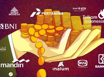 Inilah Deretan BUMN yang Cuan di Atas Rp 2 Triliun Tahun Lalu