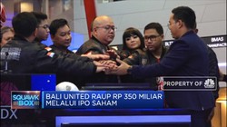 Bali United Melantai di Bursa