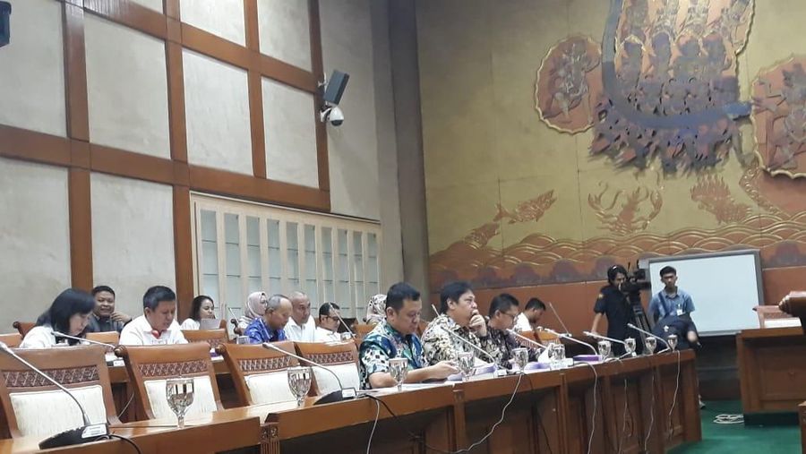 Airlangga menyampaikan pagu indikatif rencana kerja dan anggaran Kementerian BUMN pada tahun 2020 mencapai Rp 345,8 miliar.