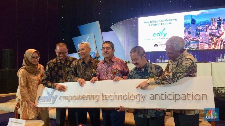 PT Envy Technologies Indonesia Tbk akan mencatatkan saham perdana di Bursa Efek Indonesia.