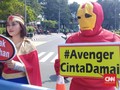 Ada Sidang MK, 'Avengers' Berkumpul Serukan Perdamaian