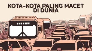 INFOGRAFIS: Kota-kota Paling Macet di Dunia