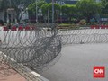 Sidang MK, Jalan ke Istana Ditutup Kawat Duri dan Beton