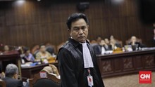 Yusril Keberatan Dua Saksi Prabowo di MK Diganti