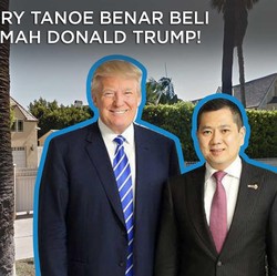 Hary Tanoe Beli Rumah Donald Trump Rp 193 M