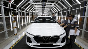 FOTO: Melihat Dapur Produksi Mobil Nasional Vietnam Vinfast