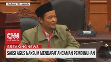 VIDEO: Saksi Agus Maksum Mendapat Ancaman Pembunuhan