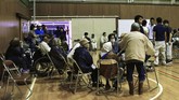 Gempa itu terasa hingga ke ibu kota Tokyo, yang berjarak lebih dari 300 kilometer (185 mil). (Kyodo/via REUTERS)