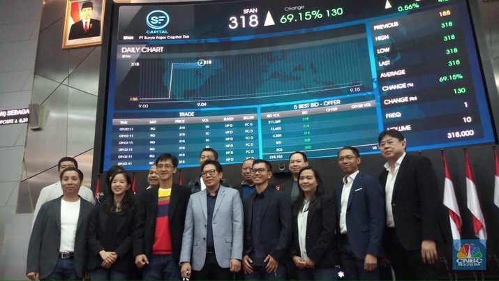 Masuk Bursa, Saham Surya Fajar Kena Auto Reject Atas!