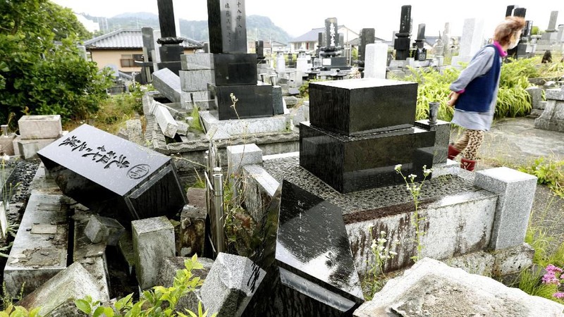 Gempa bumi dengan kekuatan magnitudo skala 6,8 terjadi di wilayah Tsuruoka, pantai barat Jepang pada Selasa (18/6/2019).