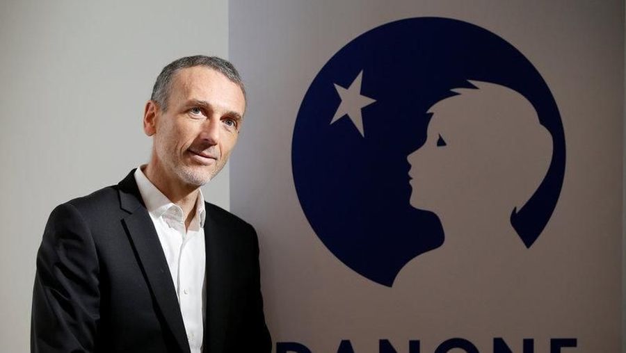 Emmanuel Faber, Chief Executive Officer of French food group Danone, poses before a news conference to present the company's 2016 annual results in Paris, France, February 15, 2017. REUTERS/Charles Platiau