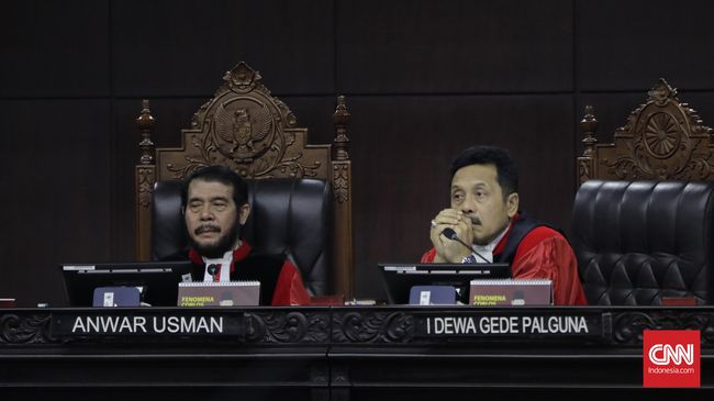 MK akan Lanjutkan Sidang Sengketa Pilpres pada Pukul 13