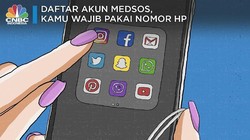 Siap-siap! Daftar Akun Medsos, Kamu Wajib Pakai Nomor HP