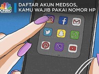 Siap-siap! Daftar Akun Medsos, Kamu Wajib Pakai Nomor HP