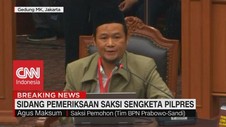 VIDEO: Saksi Pemohon Sebut Ada 17,5 Juta DPT Tidak Wajar