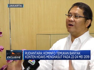 Rudiantara Buka-bukaan soal Cara Kominfo Perangi Hoaks