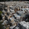Penampakan Tumpukan Sampah Impor di Mojokerto