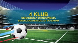 Empat Klub Sepakbola Ini Berencana IPO