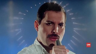 VIDEO: Video Klip Langka Freddy Mercury Dirilis Kembali