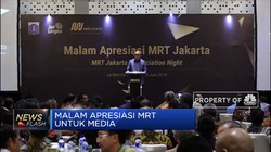 MRT Jakarta Berikan Penghargaan Pada CNBC Indonesia
