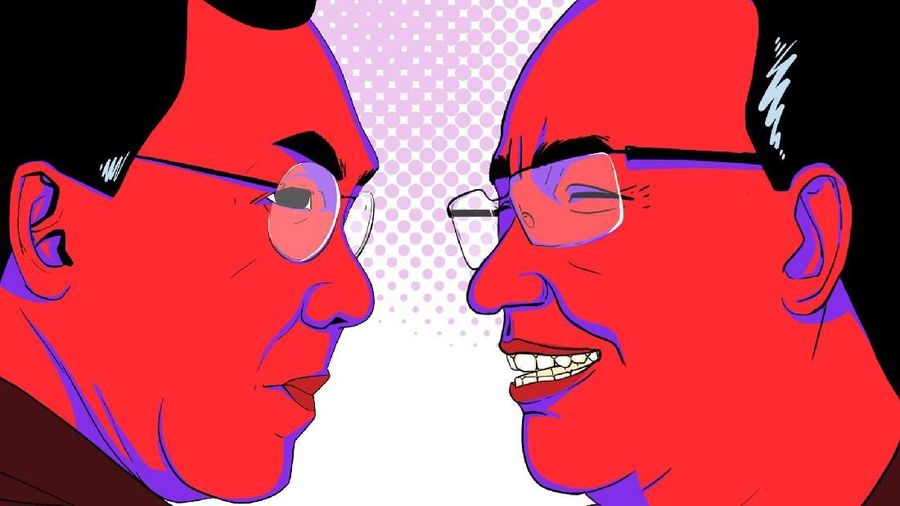 INFOGRAFIS, Jual-beli Kata Anies & Ahok Soal Pulau Reklamasi