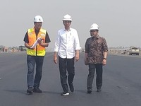 Jokowi Resmikan Runway 3 Bandara Soekarno-Hatta