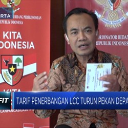 Tiga Hasil Rakor Kebijakan Penurunan Tarif Pesawat