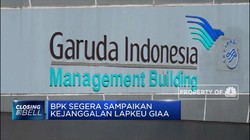 BPK Segera Hasil Pemeriksaan Lapkeu Garuda