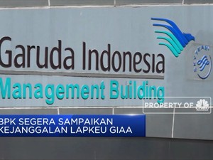 BPK Segera Hasil Pemeriksaan Lapkeu Garuda