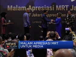 Apresiasi MRT Jakarta untuk CNBC Indonesia