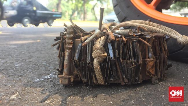 Penyebar Ranjau Paku Bisa Dipidana