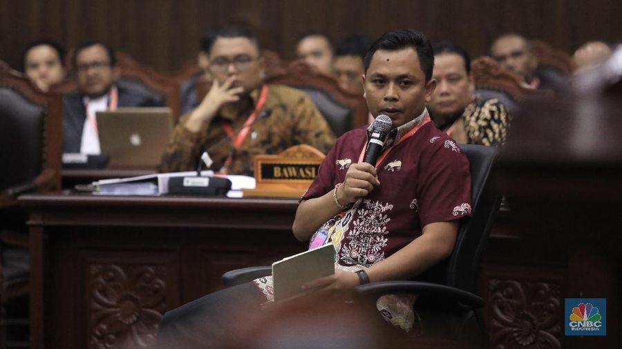 Sidang sengketa pilpres 2019 kelima (21/06/2019) beragendakan mendengar keterangan saksi dan ahli dari paslon nomor urut 01.