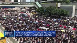 Demo Warga Hong Kong Berlanjut, Desak RUU Ekstradisi Dicabut