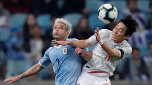 Uruguay Diimbangi Jepang 1-1 di Babak Pertama Copa America