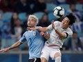 Uruguay Diimbangi Jepang 1-1 di Babak Pertama Copa America