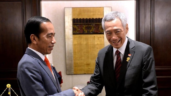 foto/ Presiden Jokowi Bertemu PM Singapura (Foto: Kris - Biro Pers Sekretariat Presiden)