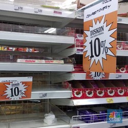 Ternyata, Diskon di Giant yang Mau Tutup Tak Sebesar Promonya
